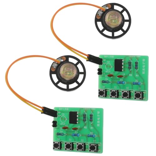Toddmomy 2Sätze DIY Elektronisches Oszillator Lötset für Musikinstrumente Multivibrator für Elektronik Projekte und Kreative DIY Anwendungen Spaß Beim Löten und Lernen Toddmomy 2Sätze DIY Elektronisches Oszillator Lötset für Musikinstrumente Multivibrator für Elektronik Projekte und Kreative DIY Anwendungen Spaß Beim Löten und Lernen von Toddmomy