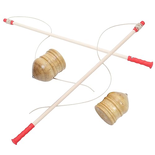 Toddmomy 2Sätze Hölzerne Gyro für Traditionelles Gyro für Fitness und Spaß Pädagogisches für Partys und Feiertage Toddmomy 2Sätze Hölzerne Gyro für Traditionelles Gyro für Fitness und Spaß Pädagogisches für Partys und Feiertage von Toddmomy