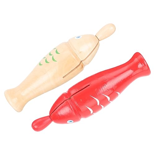 Toddmomy 2Sätze Holz Fisch Percussion Instrument für Teiliges und Fördert Kreativität und Rhythmusgefühl für Jährige Jungen Sicheres Material für Musikalische Toddmomy 2Sätze Holz Fisch Percussion Instrument für Teiliges und Fördert Kreativität und Rhythmusgefühl für Jährige Jungen Sicheres Material für Musikalische von Toddmomy