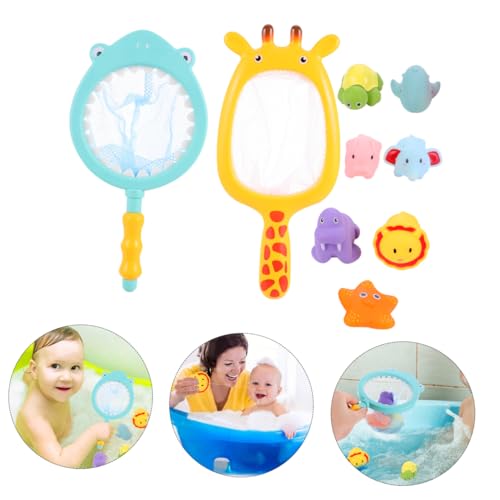Toddmomy 2Sätze Wasserspielzeug Spritzende Tierfiguren mit Angelnetz Teiliges Giraffen Teiliges Hellblaues für Badewanne und Garten Sicheres und Kreatives Badespielzeug Toddmomy 2Sätze Wasserspielzeug Spritzende Tierfiguren mit Angelnetz Teiliges Giraffen Teiliges Hellblaues für Badewanne und Garten Sicheres und Kreatives Badespielzeug von Toddmomy