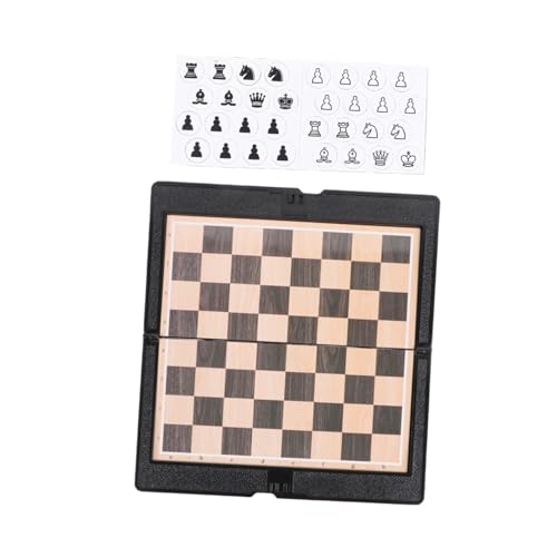 Toddmomy 2Satz Faltbares Magnetisches Schachspiel Set Tragbares Schachbrett für Reisen und Partys Lernspielzeug Hand Auge Koordination Set Toddmomy 2Satz Faltbares Magnetisches Schachspiel Set Tragbares Schachbrett für Reisen und Partys Lernspielzeug Hand Auge Koordination Set von Toddmomy