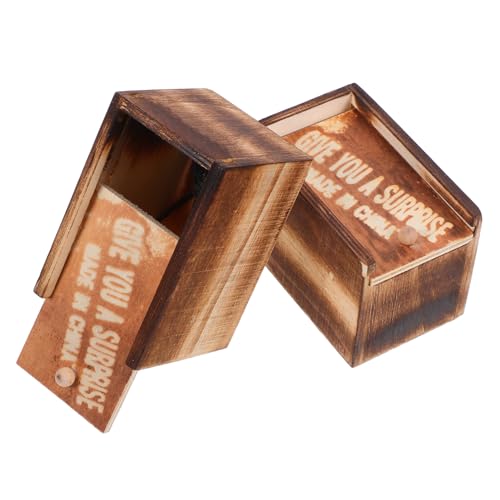 Toddmomy 2Satz Spinnen Trickspielzeug Lustige Holzbox für Scherze Halloween und Aprilscherze Überraschungsspielzeug für Freunde Hochwertige Sichere und Langlebige Toddmomy 2Satz Spinnen Trickspielzeug Lustige Holzbox für Scherze Halloween und Aprilscherze Überraschungsspielzeug für Freunde Hochwertige Sichere und Langlebige von Toddmomy