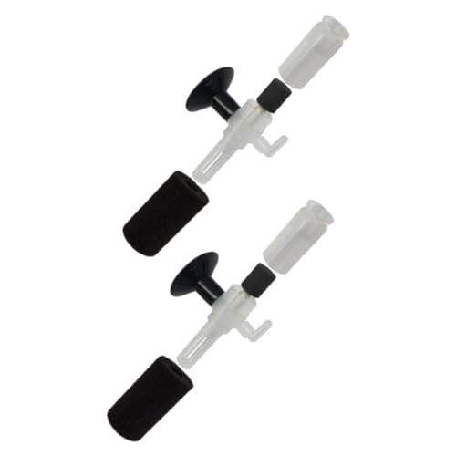 Toddmomy 2Stücke Aquarium Aquarienluftpumpe für Kleine Fischtanks Leiser und Effizienter Sauerstoffgenerator für Süß und Aquarien Toddmomy 2Stücke Aquarium Aquarienluftpumpe für Kleine Fischtanks Leiser und Effizienter Sauerstoffgenerator für Süß und Aquarien von Toddmomy