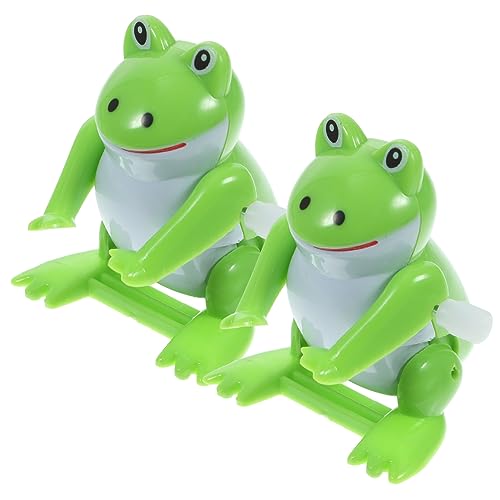 Toddmomy 2Stücke Aufzieh Froschspielzeug Lustige Dekorationsspielzeuge Für Neujahrsgeschenk Frosch Design Mechanisches Für Stundenlangen Spaß Toddmomy 2Stücke Aufzieh Froschspielzeug Lustige Dekorationsspielzeuge Für Neujahrsgeschenk Frosch Design Mechanisches Für Stundenlangen Spaß von Toddmomy