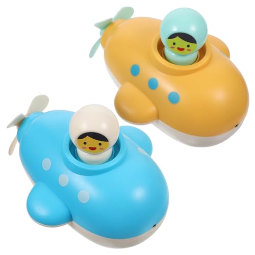 Toddmomy 2Stücke Badespielzeug für Kleinkinder Aufziehbare Schwimmboote im Cartoon Design Fördert Motorische Fähigkeiten für Monaten für Badewanne und Pool Toddmomy 2Stücke Badespielzeug für Kleinkinder Aufziehbare Schwimmboote im Cartoon Design Fördert Motorische Fähigkeiten für Monaten für Badewanne und Pool von Toddmomy