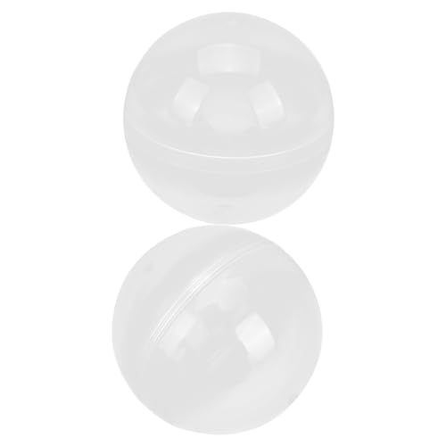 Toddmomy 2Stücke Befüllbare Plastikeier Transparentes für Dekoration Füllung von Süßigkeiten und Kreative Wohnkultur Wiederverwendbar Toddmomy 2Stücke Befüllbare Plastikeier Transparentes für Dekoration Füllung von Süßigkeiten und Kreative Wohnkultur Wiederverwendbar von Toddmomy