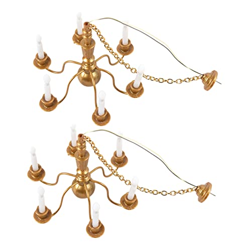 Toddmomy 2Stücke Deckenlampen Ornament Für Sandtisch Dekoration Mikrolandschaftsbeleuchtung Im Puppenhaus Stil Warmweißes Licht Für Kreative Szenenlayouts Toddmomy 2Stücke Deckenlampen Ornament Für Sandtisch Dekoration Mikrolandschaftsbeleuchtung Im Puppenhaus Stil Warmweißes Licht Für Kreative Szenenlayouts von Toddmomy
