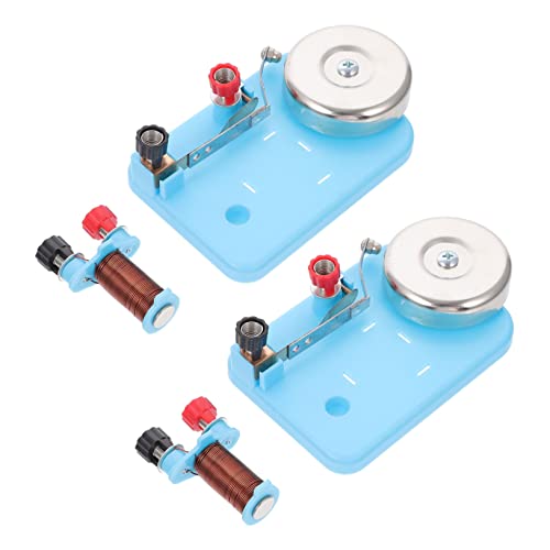 Toddmomy 2Stücke Elektrisches Glockenmodell für Physikunterricht für Experimente Fördert Verständnis von Elektrizität und Schaltungen Leicht und Zuverlässig Toddmomy 2Stücke Elektrisches Glockenmodell für Physikunterricht für Experimente Fördert Verständnis von Elektrizität und Schaltungen Leicht und Zuverlässig von Toddmomy