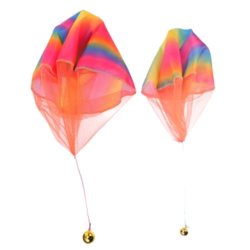 Toddmomy 2Stücke Fallschirmspielzeug für Handwurf Fallschirmspielzeug Regenbogen Fallschirmen für Outdoor Spiele Geburtstagsfeiern und Familienaktivitäten Toddmomy 2Stücke Fallschirmspielzeug für Handwurf Fallschirmspielzeug Regenbogen Fallschirmen für Outdoor Spiele Geburtstagsfeiern und Familienaktivitäten von Toddmomy