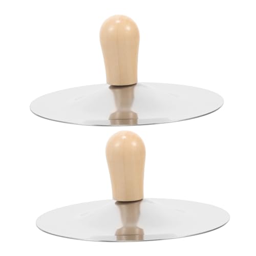 Toddmomy 2Stücke Fingerbecken für Mini Musikinstrumente aus Robustem Material für Frühkindliche Bildung und Eltern Junge Mädchen Interaktion Becken mit Holzgriff für Klaren Toddmomy 2Stücke Fingerbecken für Mini Musikinstrumente aus Robustem Material für Frühkindliche Bildung und Eltern Junge Mädchen Interaktion Becken mit Holzgriff für Klaren von Toddmomy