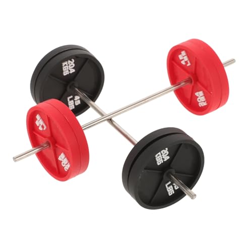 Toddmomy 2Stücke Fitnessgeräte für Puppenhäuser Süße Langhantelmodelle Puppenhaus Sportornamente Kreative für Fitnesspartys Puppenhaus Zubehör Toddmomy 2Stücke Fitnessgeräte für Puppenhäuser Süße Langhantelmodelle Puppenhaus Sportornamente Kreative für Fitnesspartys Puppenhaus Zubehör von Toddmomy