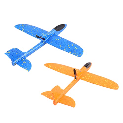 Toddmomy 2Stücke Flugzeug Für Handwurf Ohne Batterie Zufälligen Farben Für Draußen Für Kleinkinder Und Jahren Toddmomy 2Stücke Flugzeug Für Handwurf Ohne Batterie Zufälligen Farben Für Draußen Für Kleinkinder Und Jahren von Toddmomy