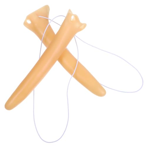 Toddmomy 2Stücke Halloween Cosplay Lange Nase Dekorative Karnevalsnase für Kostümparty Halloween Bühnenauftritte und Feste Leicht und Angenehm von Toddmomy