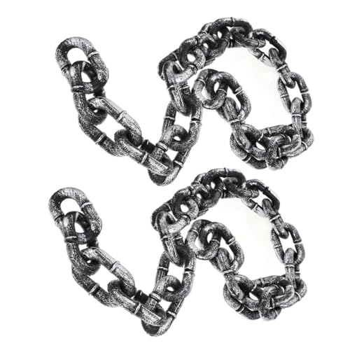Toddmomy 2Stücke Halloween Ketten Dekoration Realistische Kunststoffkette für Party Requisite zur Schaffung Gruseligen von Toddmomy