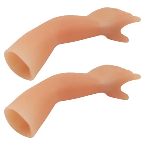 Toddmomy 2Stücke Hand Requisiten für Halloween Party Lustige Requisiten für Magische Illusionen Realistische Finger für Erwachsene Streiche von Toddmomy