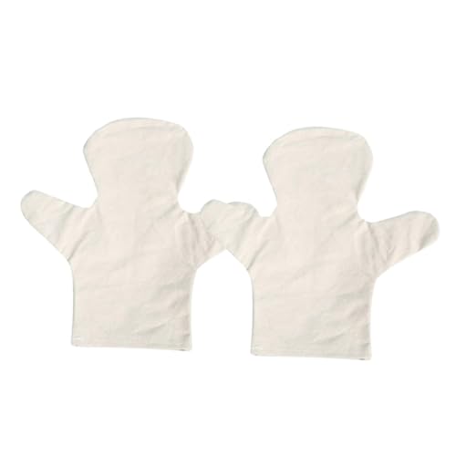 Toddmomy 2Stücke Handgemachtes DIY Für Fingerpuppen Kreatives Bastelmaterial Mit Weißen Fingerpuppen Für Geschichtenerzählen Und Rollenspiele Fördert Fantasie von Toddmomy
