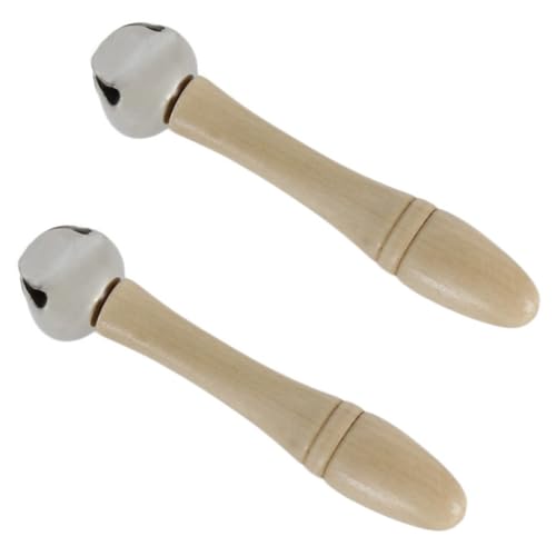 Toddmomy 2Stücke Handglocken aus Musikinstrument für Partys und Veranstaltungen Lärmmacher mit Elegantem Design und Sicherem Material für Erwachsene Toddmomy 2Stücke Handglocken aus Musikinstrument für Partys und Veranstaltungen Lärmmacher mit Elegantem Design und Sicherem Material für Erwachsene von Toddmomy
