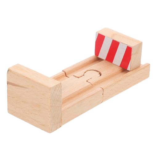 Toddmomy 2Stücke Holzeisenbahn Gleiszubehör Eisenbahnschienenblöcke aus Holz Stoppgleis für Kreative Spielwelten Kompatibel mit Holzspielzeug für Zugliebhaber Toddmomy 2Stücke Holzeisenbahn Gleiszubehör Eisenbahnschienenblöcke aus Holz Stoppgleis für Kreative Spielwelten Kompatibel mit Holzspielzeug für Zugliebhaber von Toddmomy