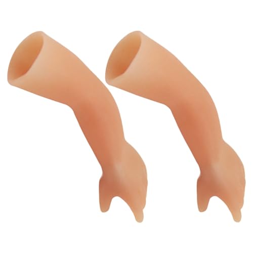 Toddmomy 2Stücke Kleine Hand Requisiten für Zaubertricks Lustige und Realistische Finger für Partyspiele Halloween Deko und Magische Auftritte für Erwachsene von Toddmomy