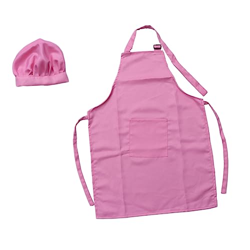Toddmomy 2Stücke Kochset mit Kochmütze und Schürze Teiliges Spielset für Backen und Rosa Große für Kreative Rollenspiele und Küchenabenteuer Toddmomy 2Stücke Kochset mit Kochmütze und Schürze Teiliges Spielset für Backen und Rosa Große für Kreative Rollenspiele und Küchenabenteuer von Toddmomy