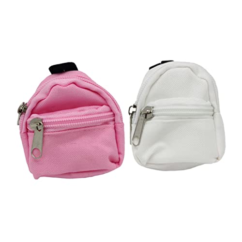 Toddmomy 2Stücke Mini Puppenrucksack Teiliges für Puppenfotografie Langlebiges Material Orange und Rosa für Mini Häuser und Kreative Bastelideen Toddmomy 2Stücke Mini Puppenrucksack Teiliges für Puppenfotografie Langlebiges Material Orange und Rosa für Mini Häuser und Kreative Bastelideen von Toddmomy