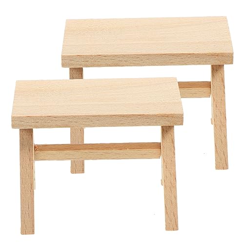 Toddmomy 2Stücke Miniaturhocker aus Holz Puppenhaus Möbelzubehör für Kreative Spielwelten für DIY Szenen und für Fördert Fantasie und Praktische Fähigkeiten Toddmomy 2Stücke Miniaturhocker aus Holz Puppenhaus Möbelzubehör für Kreative Spielwelten für DIY Szenen und für Fördert Fantasie und Praktische Fähigkeiten von Toddmomy