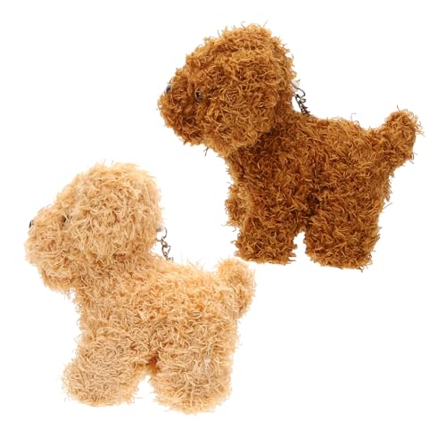 Toddmomy 2Stücke Plüsch Hundespielzeug Anhänger für Süße Gefüllte Tierfigur für Rucksäcke Schlüssel oder Deko für Jungen Toddmomy 2Stücke Plüsch Hundespielzeug Anhänger für Süße Gefüllte Tierfigur für Rucksäcke Schlüssel oder Deko für Jungen von Toddmomy