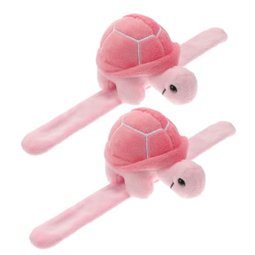 Toddmomy 2Stücke Plüsch Schildkröten Slap Armbänder Cartoon Design Bequem und Langlebig für Partys und Farbenfroh und Unterhaltsam Toddmomy 2Stücke Plüsch Schildkröten Slap Armbänder Cartoon Design Bequem und Langlebig für Partys und Farbenfroh und Unterhaltsam von Toddmomy