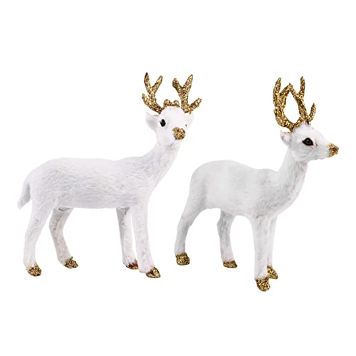 Toddmomy 2Stücke Plüsch Sika Hirsch Ornamente Realistische Imitation Deko für Kinderzimmer Sofa und Garten Kuscheltier mit Sanftem Material Toddmomy 2Stücke Plüsch Sika Hirsch Ornamente Realistische Imitation Deko für Kinderzimmer Sofa und Garten Kuscheltier mit Sanftem Material von Toddmomy