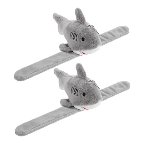 Toddmomy 2Stücke Plüsch Slap Armband Süße Tier Slap Armbänder für Themenpartys Geburtstagsfeiern und Spielzeugaccessoire Leicht und Bequem von Toddmomy