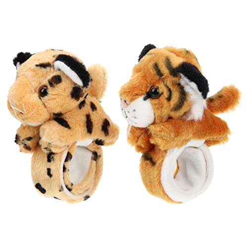 Toddmomy 2Stücke Plüsch Tier Slap Armbänder Für Lustige Tier Motive Für Themenpartys Partygeschenke Schulveranstaltungen Und Mehr Einfach von Toddmomy
