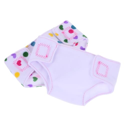 Toddmomy 2Stücke Puppenwindeln für Babypuppen Verstellbare und Wiederverwendbare Puppenhose für Rollenspiele und Puppenpflege Kleine und Kreative Spielmomente Toddmomy 2Stücke Puppenwindeln für Babypuppen Verstellbare und Wiederverwendbare Puppenhose für Rollenspiele und Puppenpflege Kleine und Kreative Spielmomente von Toddmomy