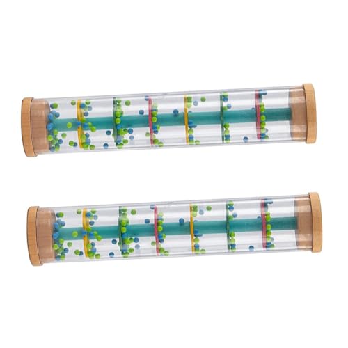 Toddmomy 2Stücke Regen Stick Pädagogisches Sensory Instrument Musik mit Bunten für Kleinkinder Kreativität und Fantasie Toddmomy 2Stücke Regen Stick Pädagogisches Sensory Instrument Musik mit Bunten für Kleinkinder Kreativität und Fantasie von Toddmomy