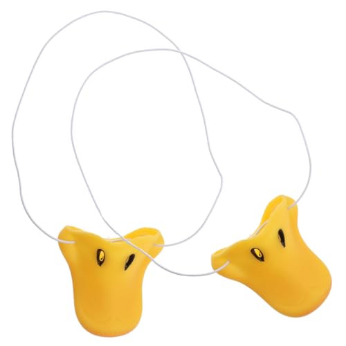 Toddmomy 2Stücke Requisiten aus Vinyl Lustige Tiernasen Deko für Halloween und Mottopartys Stabil und Langlebig für Cosplay Events und Bühnenauftritte von Toddmomy