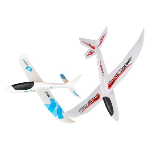 Toddmomy 2Stücke Schaumflugzeuge für Wurfgleiter aus Sicherem für Outdoor für Geburtstagsgeschenke und Kinderpartys Roter und Blauer Toddmomy 2Stücke Schaumflugzeuge für Wurfgleiter aus Sicherem für Outdoor für Geburtstagsgeschenke und Kinderpartys Roter und Blauer von Toddmomy