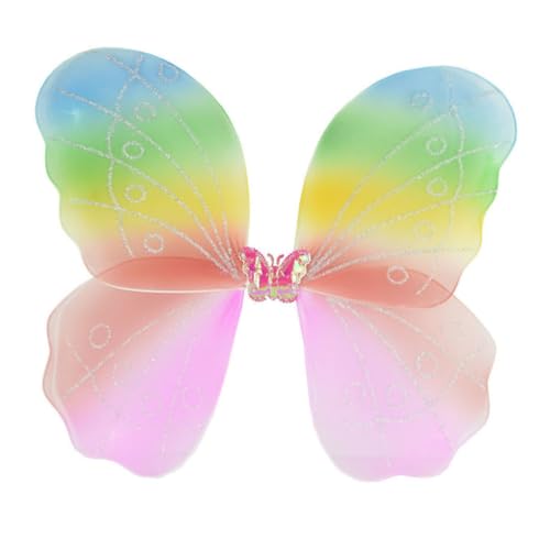 Toddmomy 2 Stück für Kinder Halloween Kostüm Zubehör Bühnenauftrittsflügel und Flauschig für Mädchen Schmetterlingskostüm Toddmomy 2 Stück für Kinder Halloween Kostüm Zubehör Bühnenauftrittsflügel und Flauschig für Mädchen Schmetterlingskostüm von Toddmomy