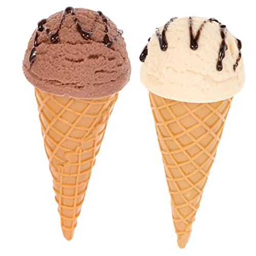 Toddmomy 2stücke Künstliches Eiscreme-Modell Realistisches Eiscreme-Foto-requisit Dekoratives Modell Für Fotografie Und Ausstellungen Bunte Eistüten Für Zuhause Und Geschäfte Toddmomy 2stücke Künstliches Eiscreme-Modell Realistisches Eiscreme-Foto-requisit Dekoratives Modell Für Fotografie Und Ausstellungen Bunte Eistüten Für Zuhause Und Geschäfte von Toddmomy