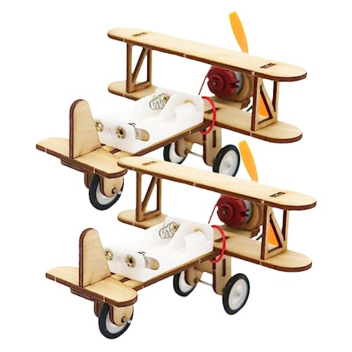 Toddmomy 2Stücke Teiliges Holzflugzeug für DIY Montage Modell für Kreative Bastelstunden Pädagogisches ohne Kleber Abgerundete Kanten für Sicheres Toddmomy 2Stücke Teiliges Holzflugzeug für DIY Montage Modell für Kreative Bastelstunden Pädagogisches ohne Kleber Abgerundete Kanten für Sicheres von Toddmomy