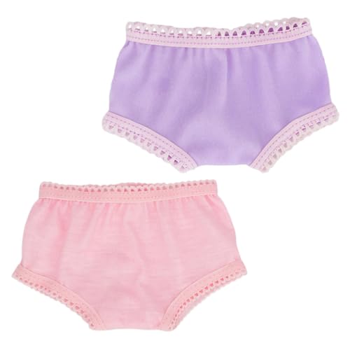 Toddmomy 2Stücke Teiliges Puppenzubehör für Puppen Weiche Unterhosen für Puppen für Rollenspiele Waschbar und Wiederverwendbar Perfektes für Puppenliebhaber Toddmomy 2Stücke Teiliges Puppenzubehör für Puppen Weiche Unterhosen für Puppen für Rollenspiele Waschbar und Wiederverwendbar Perfektes für Puppenliebhaber von Toddmomy