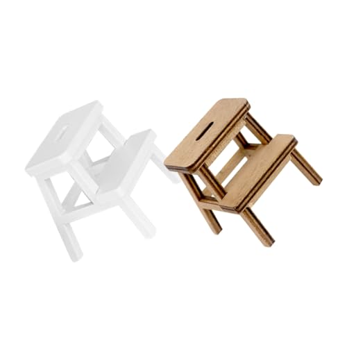 Toddmomy 2Stücke Tritthocker aus Holz Puppenhaus Möbel Kleiner Hocker für Miniaturszenen Passend für Wohnzimmer Schlafzimmer und Dekoration für Puppenstuben Toddmomy 2Stücke Tritthocker aus Holz Puppenhaus Möbel Kleiner Hocker für Miniaturszenen Passend für Wohnzimmer Schlafzimmer und Dekoration für Puppenstuben von Toddmomy