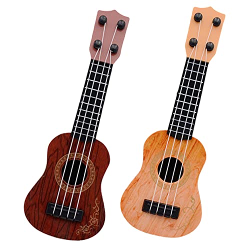 Toddmomy 2Stücke Ukulele Für Musikalisches Lerninstrument Und Anfänger Und Kreative Zur Familienfeier von Toddmomy