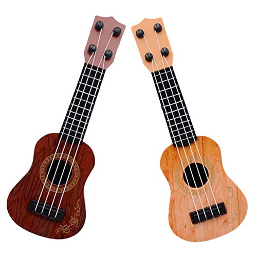 Toddmomy 2Stücke Ukulele für Verstellbare Saiten Sicheres Kunststoffmaterial für Geburtstage und Partys Musikspielzeug für Jungen Toddmomy 2Stücke Ukulele für Verstellbare Saiten Sicheres Kunststoffmaterial für Geburtstage und Partys Musikspielzeug für Jungen von Toddmomy
