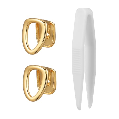 Toddmomy 2Stücke Zähne Grill Caps für Hip Hop Goldene Zahnabdeckungen für Partys Halloween und Bühnenauftritte für Cosplay und Besondere Anlässe Toddmomy 2Stücke Zähne Grill Caps für Hip Hop Goldene Zahnabdeckungen für Partys Halloween und Bühnenauftritte für Cosplay und Besondere Anlässe von Toddmomy