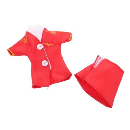 Toddmomy 2pcs Fashion Doll Kleidung Für 30 cm Mädchen Puppen Flugbegleiter Kostüm Und Uniformrock -Set Puppenzubehör Für Kinder Kreative Spiele Requisiten Toddmomy 2pcs Fashion Doll Kleidung Für 30 cm Mädchen Puppen Flugbegleiter Kostüm Und Uniformrock -Set Puppenzubehör Für Kinder Kreative Spiele Requisiten von Toddmomy