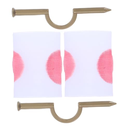 Toddmomy 2pcs Halloween Streichspielzeug Bloody Finger Streich Prop Scary Trick Spielzeug Falscher Nagel Durch Fingerspielzeug Lustige Halloween -Requisiten Für Aprilscherz Für Aprilscherz von Toddmomy