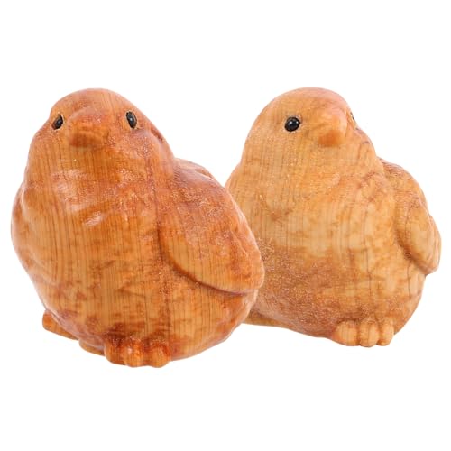 Toddmomy 2pcs Handgeschnitzte Holzhähnchen -Ornamente Realistische Tierfiguren Für Wohnkultur Büro -Schreibtisch -Laden Ausstellen Bauernhaus Dekorationen Ostern DIY Handwerks Toddmomy 2pcs Handgeschnitzte Holzhähnchen -Ornamente Realistische Tierfiguren Für Wohnkultur Büro -Schreibtisch -Laden Ausstellen Bauernhaus Dekorationen Ostern DIY Handwerks von Toddmomy