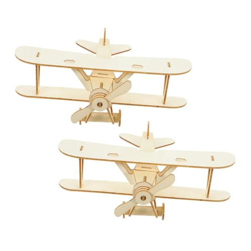 Toddmomy 2pcs Kinder DIY Flugzeug Modell Kit Holz Spielzeug Flugzeug Flugzeug Puzzle Farbe Flugzeug Handwerk Kinder Pädagogisches Holzflugzeug Für Kreatives Spiellernen Toddmomy 2pcs Kinder DIY Flugzeug Modell Kit Holz Spielzeug Flugzeug Flugzeug Puzzle Farbe Flugzeug Handwerk Kinder Pädagogisches Holzflugzeug Für Kreatives Spiellernen von Toddmomy