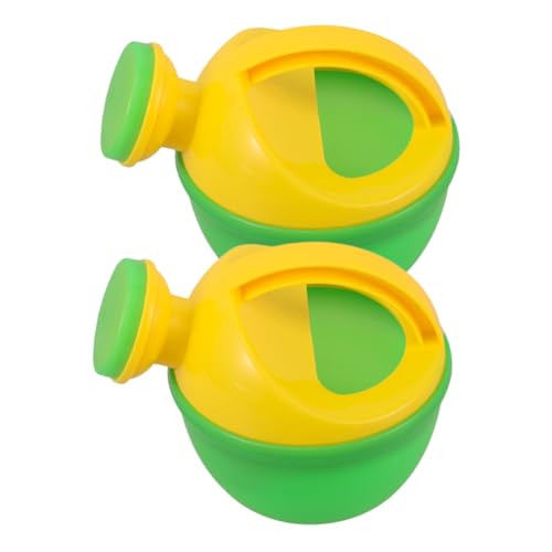 Toddmomy 2pcs Kindergasung Dose Kleiner Plastiknässen Badewässer, Sprinklerspielzeug Lustiger Strand Sandwässereimer Für Baby Kleinkinder von Toddmomy