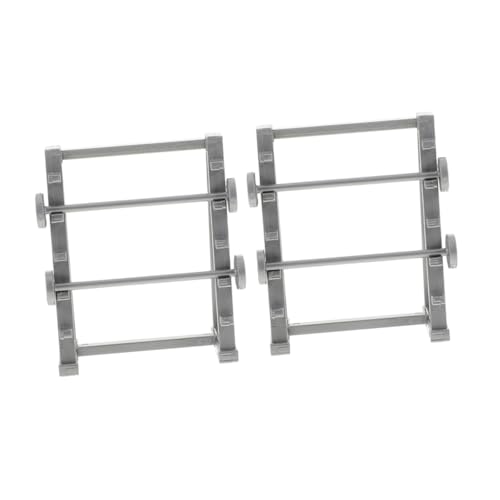 Toddmomy 1/20 Mini Langhantel Fitness Ausrüstung Für Büro Decor Miniatur Sport Ornament von Toddmomy