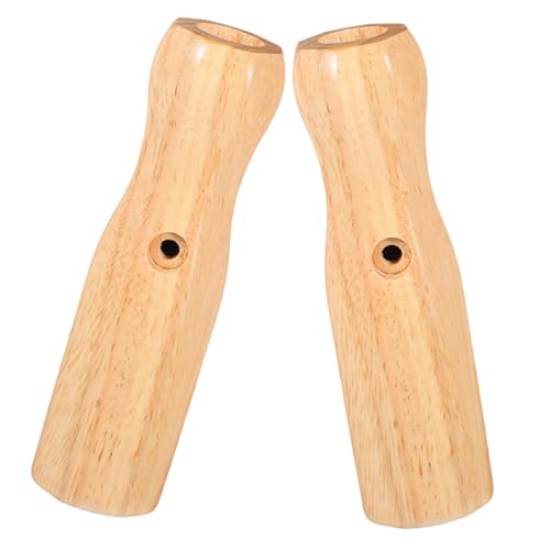 Toddmomy 2pcs Reparaturtisch Top Griffe Fußball -Maschinen -stangengriff Tischgriffe Teile Holzgriff Griff von Toddmomy